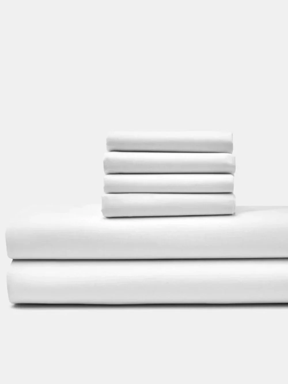 American Blossom Linens Organic Percale Sheet Set White